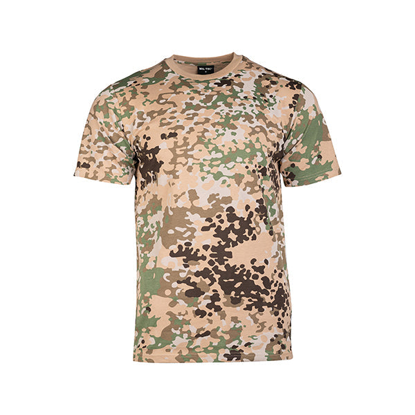 FJUN T-shirt camouflage aridfleck