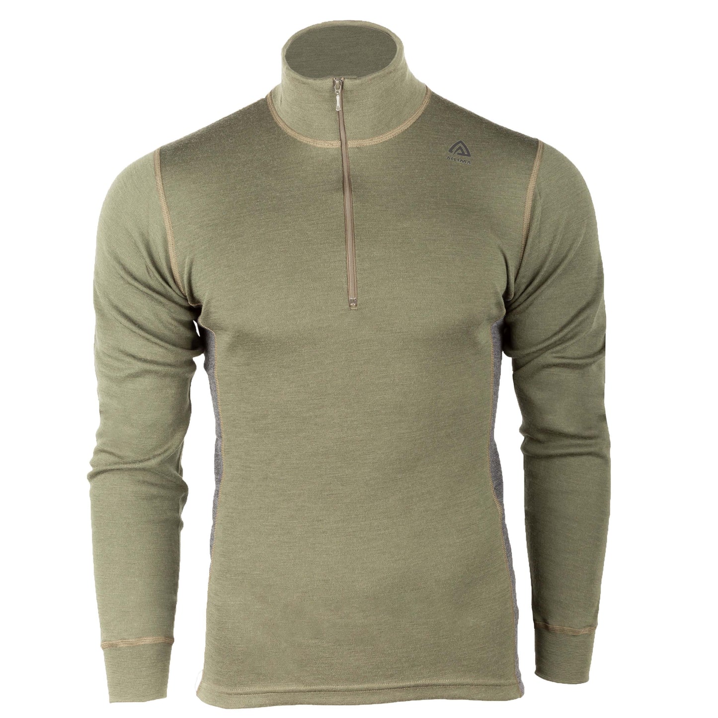 FJUN Warm Wool Long Sleeve Mock Neck night