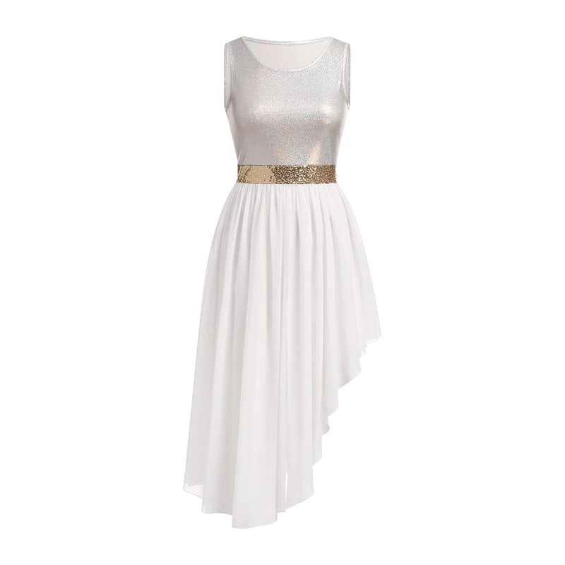 FJUN Women's Performance Costume Sleeveless Dress