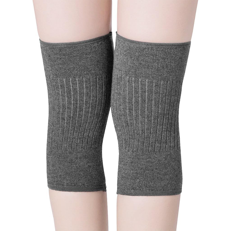 FJUN Men's and women's cashmere knee support leg warmer winter