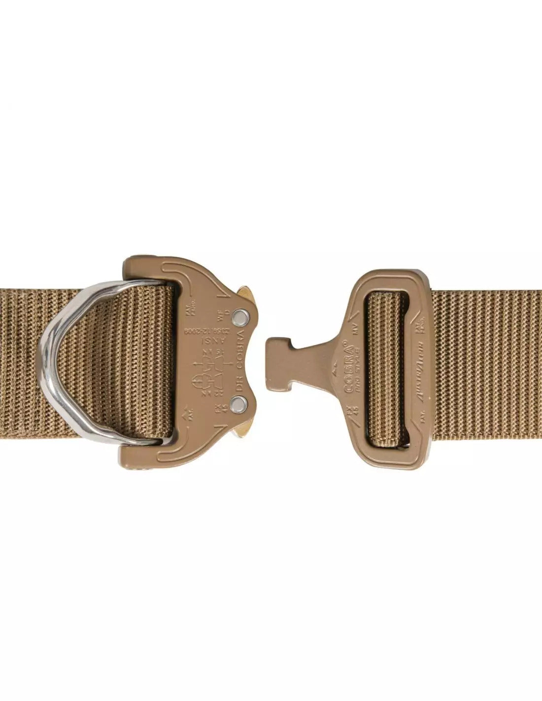 FJUN Tactical Belt, Work Belts for Men Military Webbing Riggers Web Belt Heavy-Duty Quick-Release Buckle