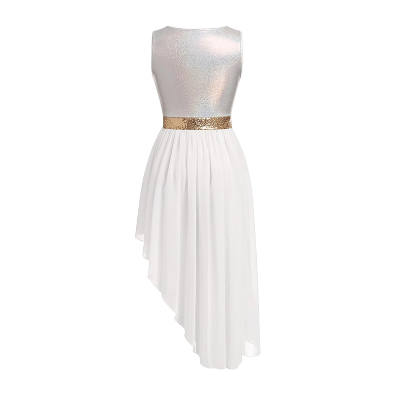 FJUN Women's Performance Costume Sleeveless Dress