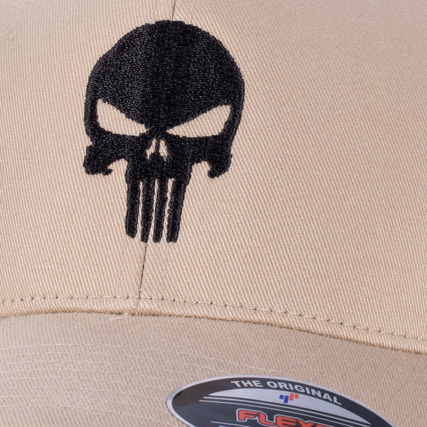 FJUN Café Viereck Cap Punisher /sand