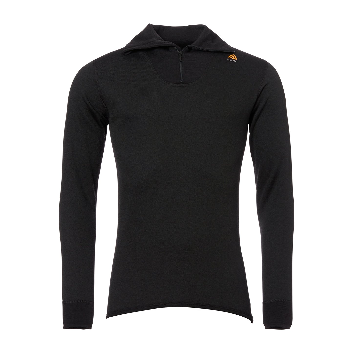 FJUN Hot Wool Long Sleeve Polo night
