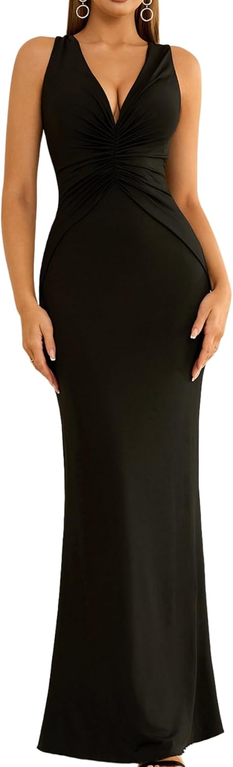 FJUN Women's Dresses Prom Formal Wedding Bridesmaid Dresses