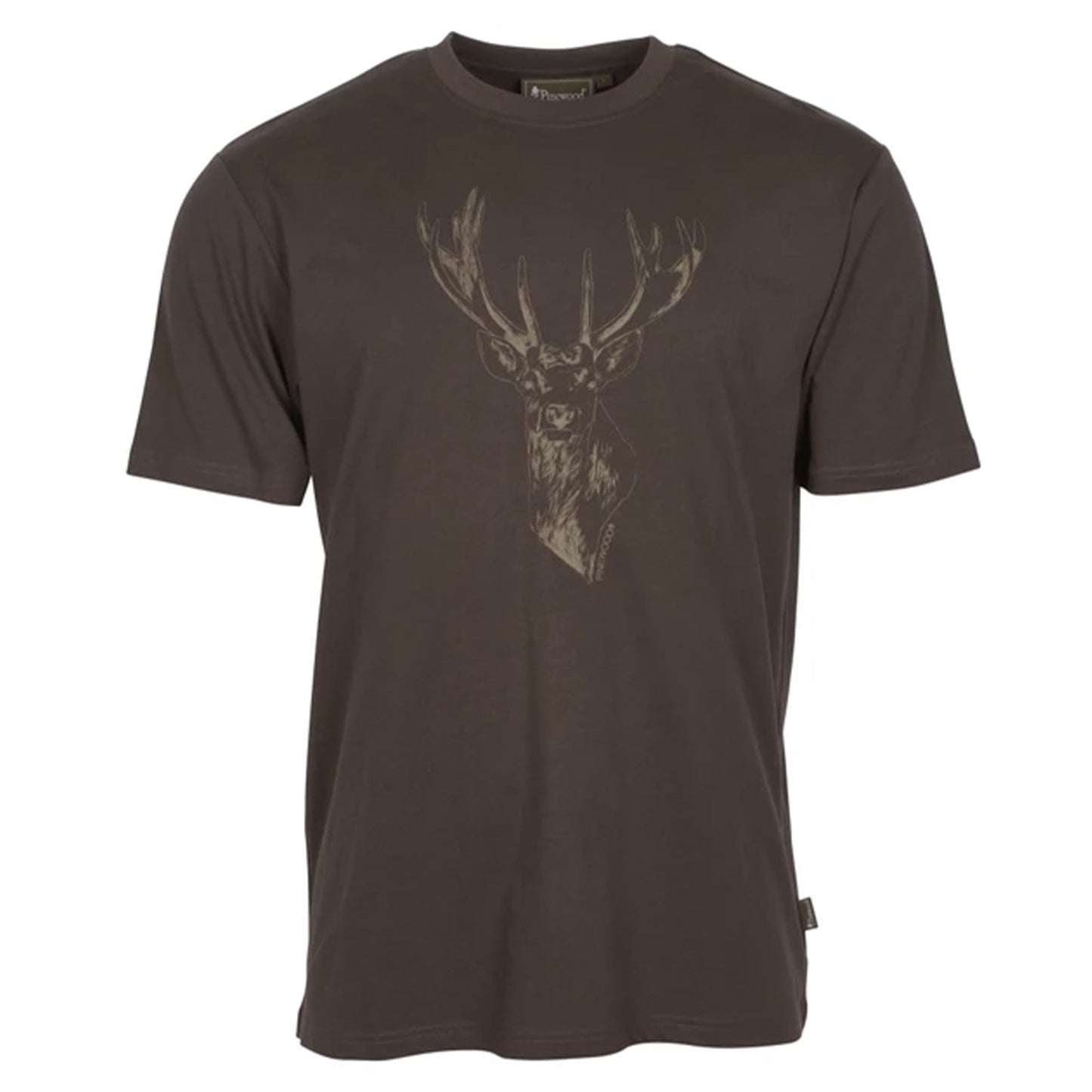 FJUN T-Shirt Red Deer suede