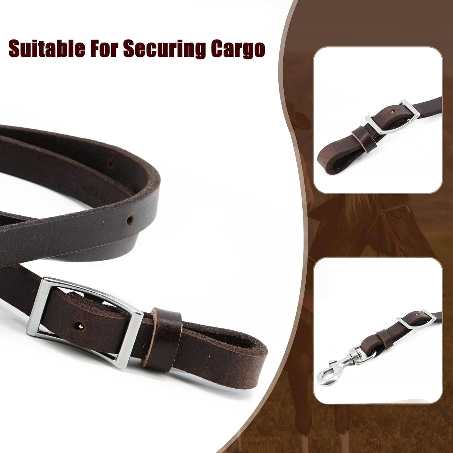 FJUN Horse Rope Bridle