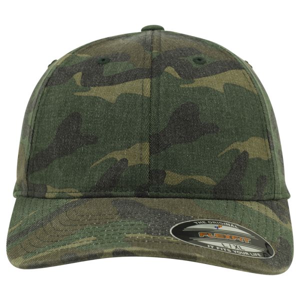 FJUN Cap Garment washed woodland