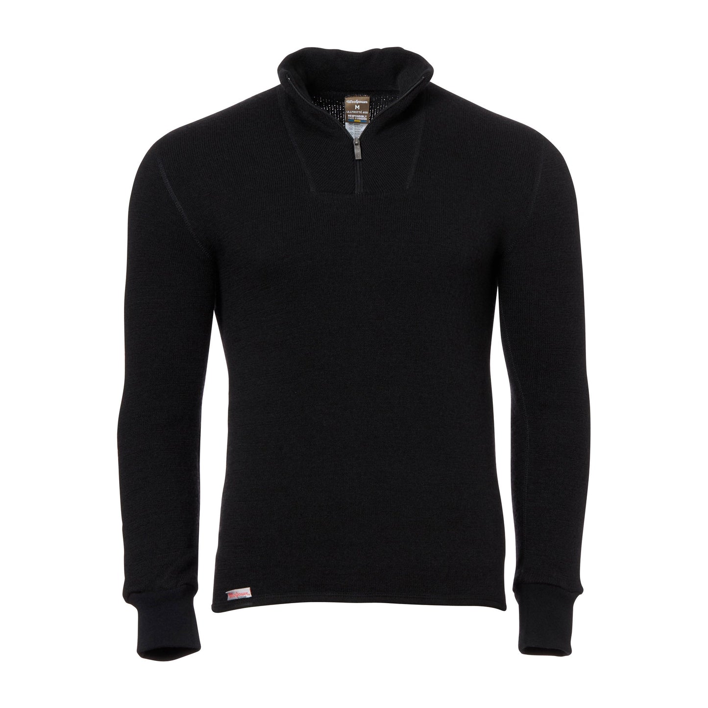 FJUN Zip Turtleneck 400 pine green