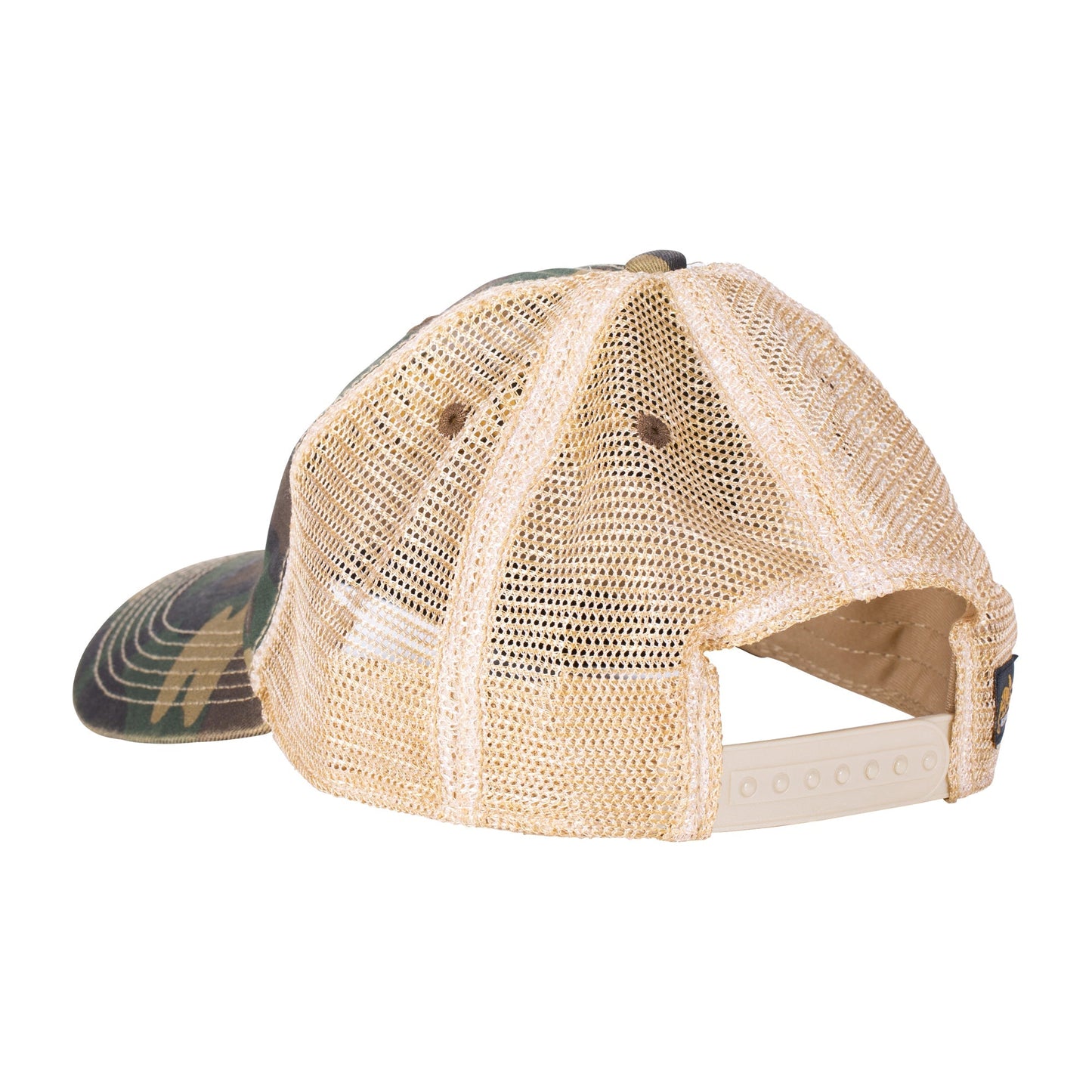 FJUN Tactical Trucker Cap Dirty Washed woodland