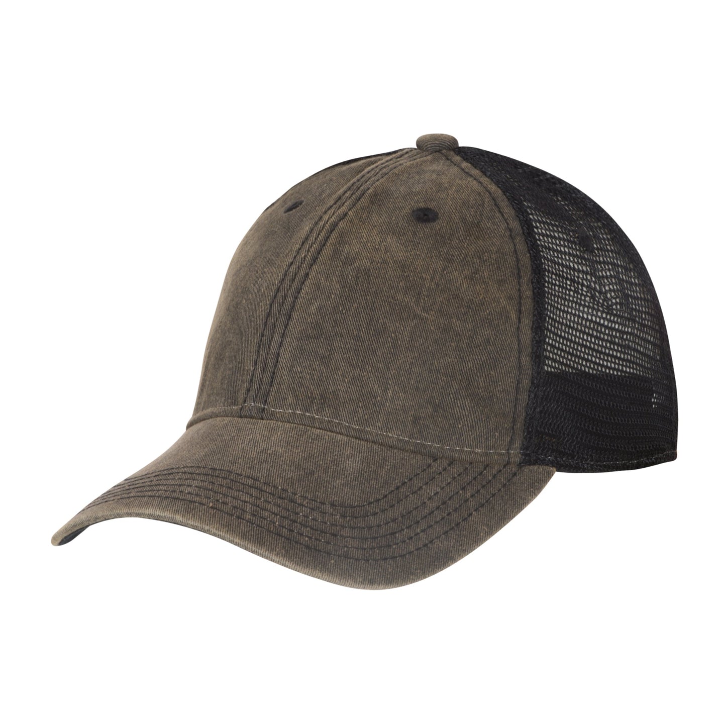 FJUN Cap Plain Trucker Cap Washed green/