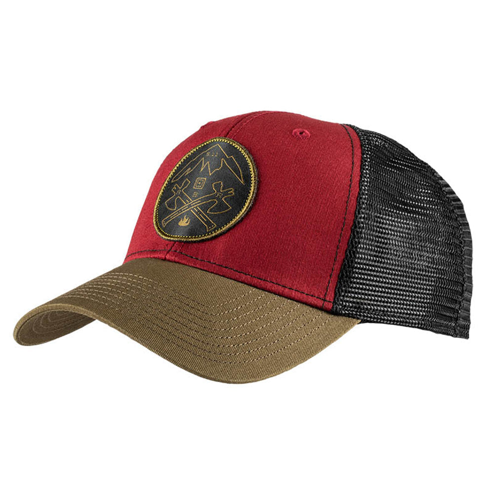 5.11 Cap Crossed Axe Mtn Trucker green