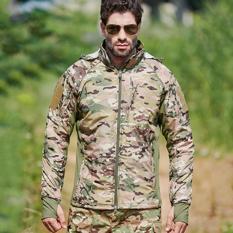 Outdoor camouflage jacket