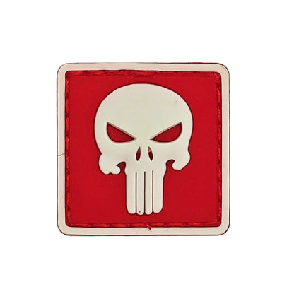 3D Patch Punisher Skull