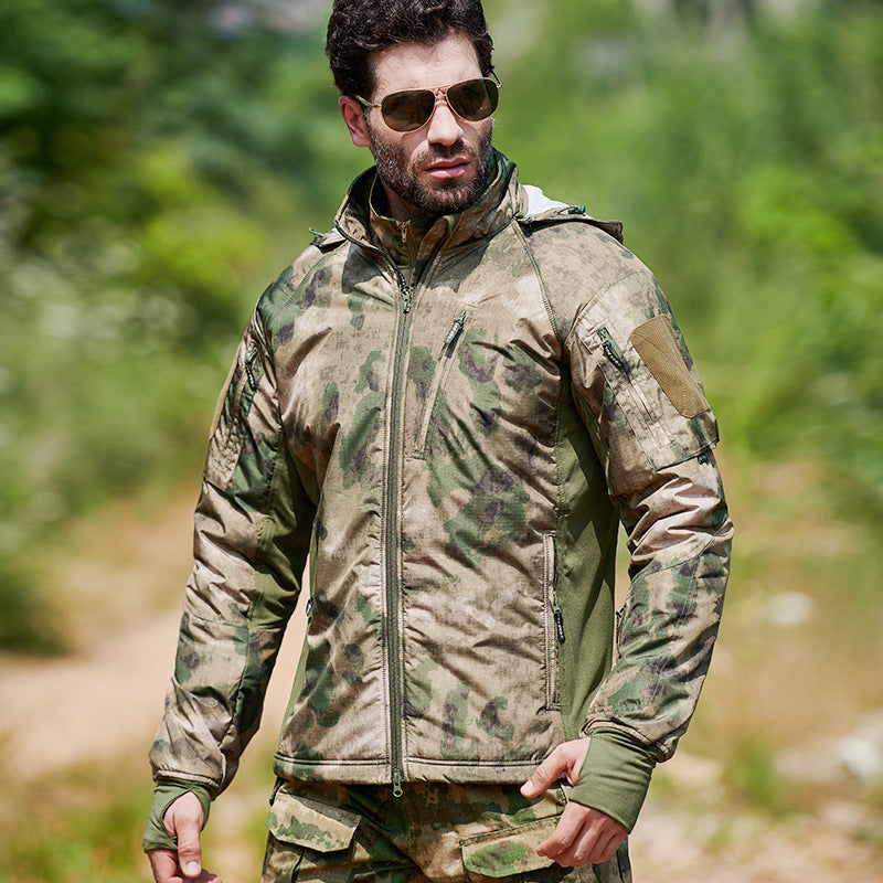 Outdoor camouflage jacket