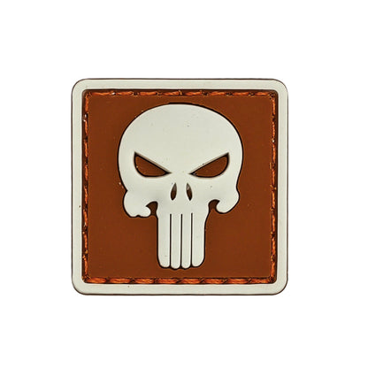 3D Patch Punisher Skull