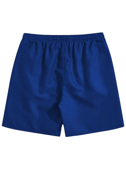 Set van 2 sportshorts voor heren met opschrift