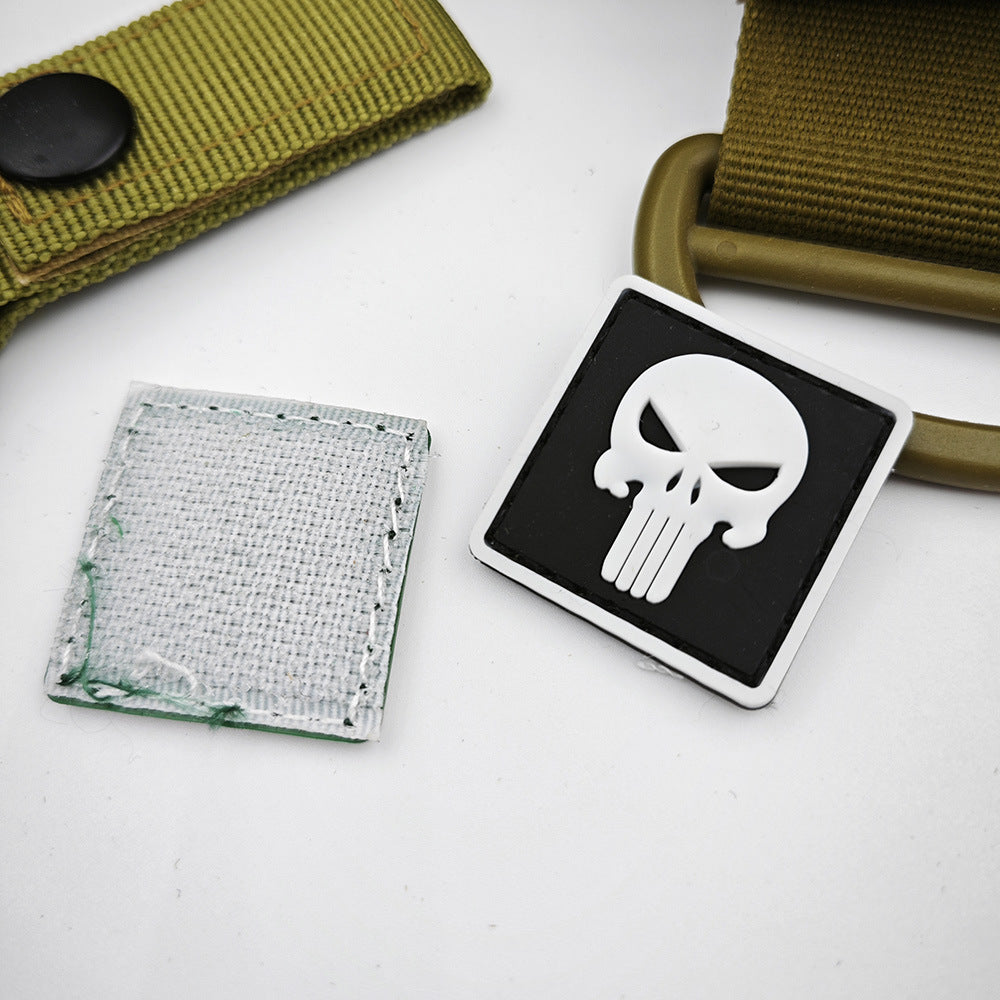 3D Patch Punisher Skull