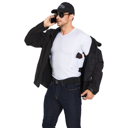 Men‘s V-Neck Holster Shirt