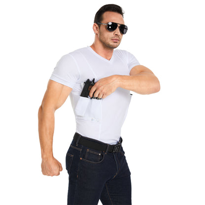 Men‘s V-Neck Holster Shirt