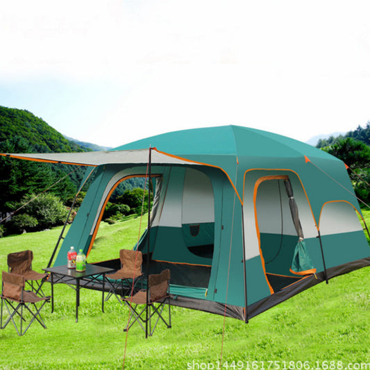 Outdoor canopy tent two bedrooms and one living room