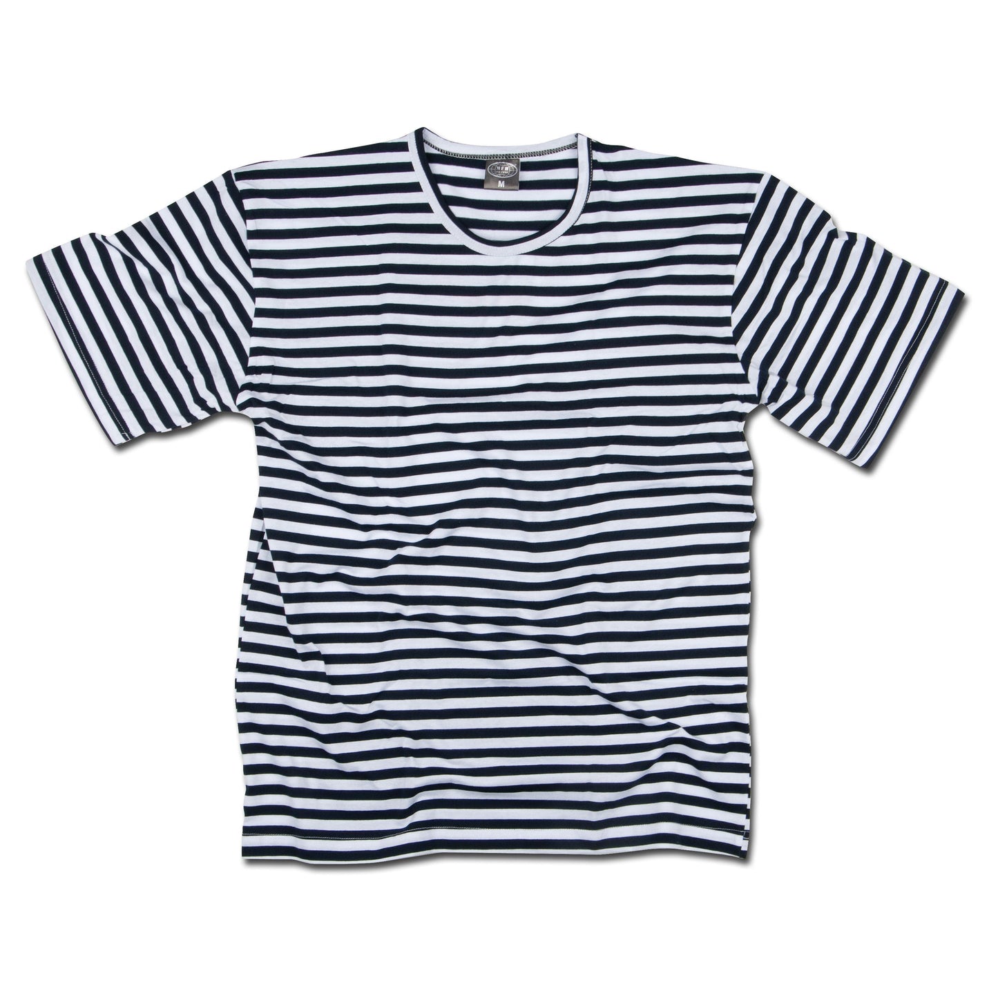 Russian Navy Shirt Half Sleeves white blue