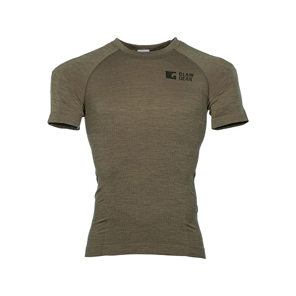 T-Shirt Merino Seamless stonegrey