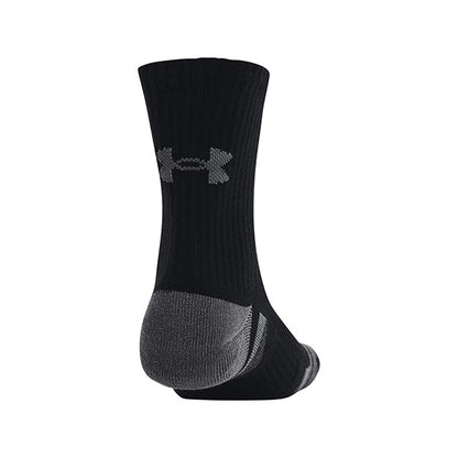 Under Armor Mid Crew Socks Cotton Pack of 3  gray