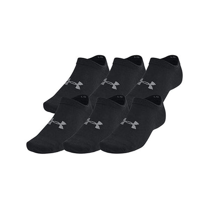 Under Armor Socks Pack of 6  gray