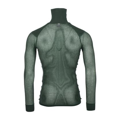 FJUN Shirt Super Thermo Zip-Polo green