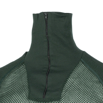 FJUN Shirt Super Thermo Zip-Polo green