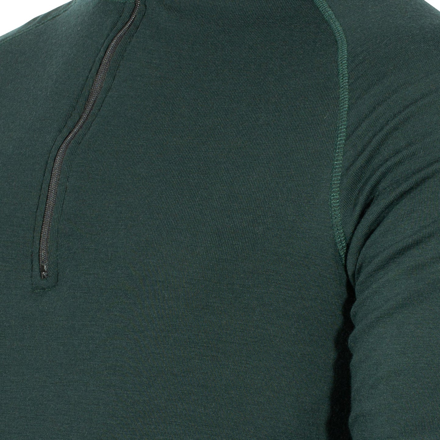 FJUN Longsleeve Arctic Double Zip Polo green