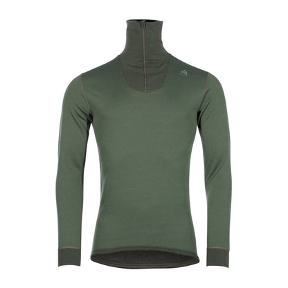 FJUN Hot Wool Long Sleeve Polo  night