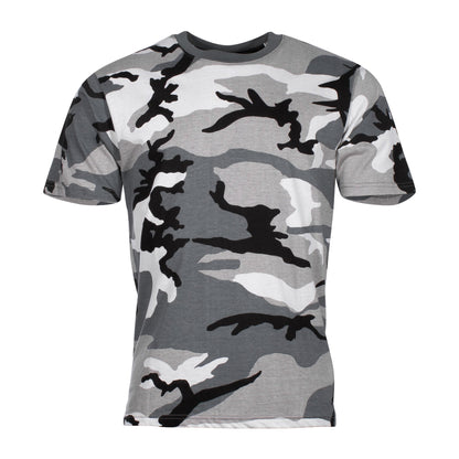 FJUN T-Shirt US Street Style night camo