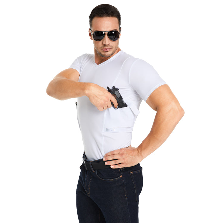 V Neck Holster Shirt