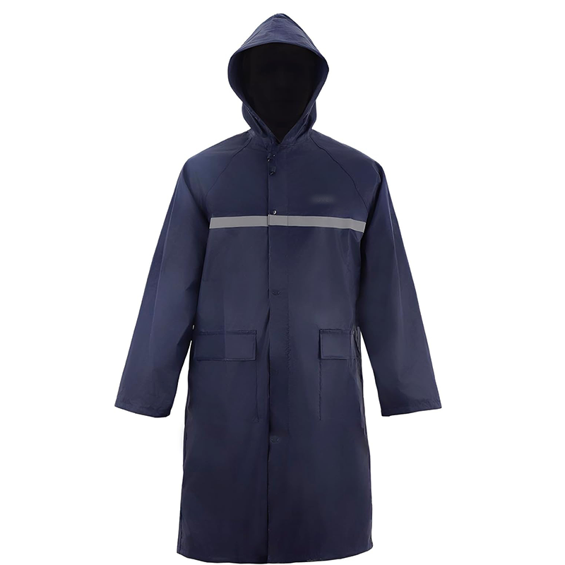 FJUN Men's Raincoat Bright Safety Raincoat
