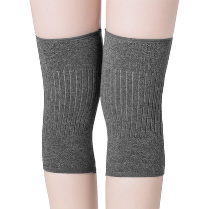 FJUN Men's and women's cashmere knee support leg warmer winter