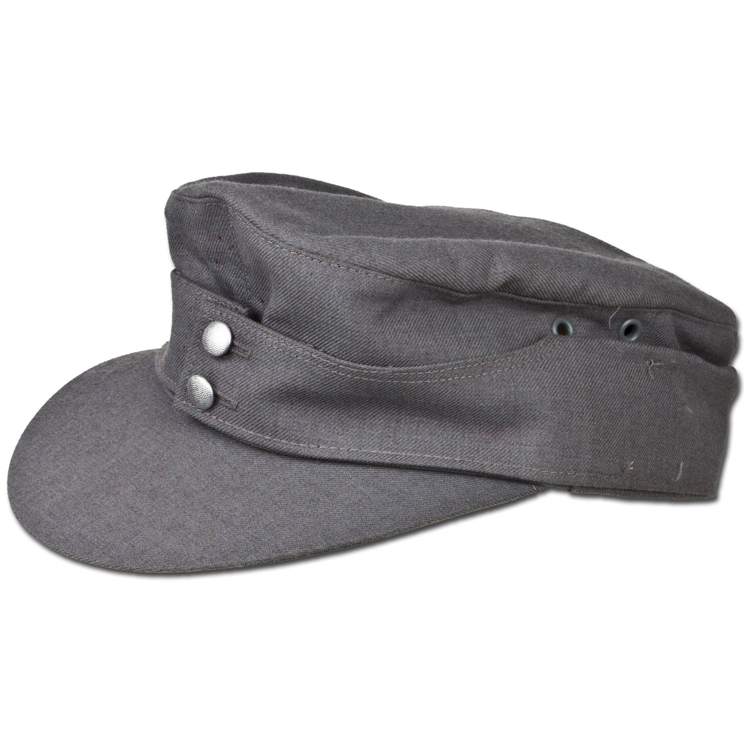 German Military Mountaineer Cap Used gray