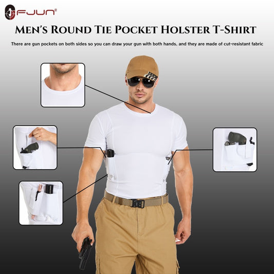 Men‘s Concealed Carry Crew Neck Tee