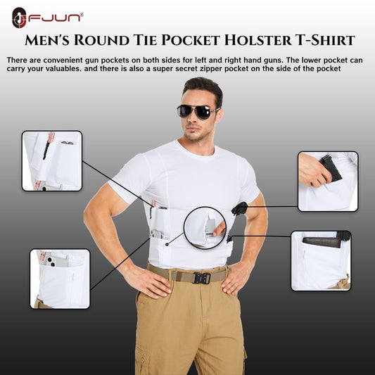 Men’s Concealment Crew Neck Shirt