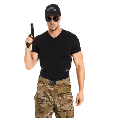 Men‘s V-Neck Holster Shirt