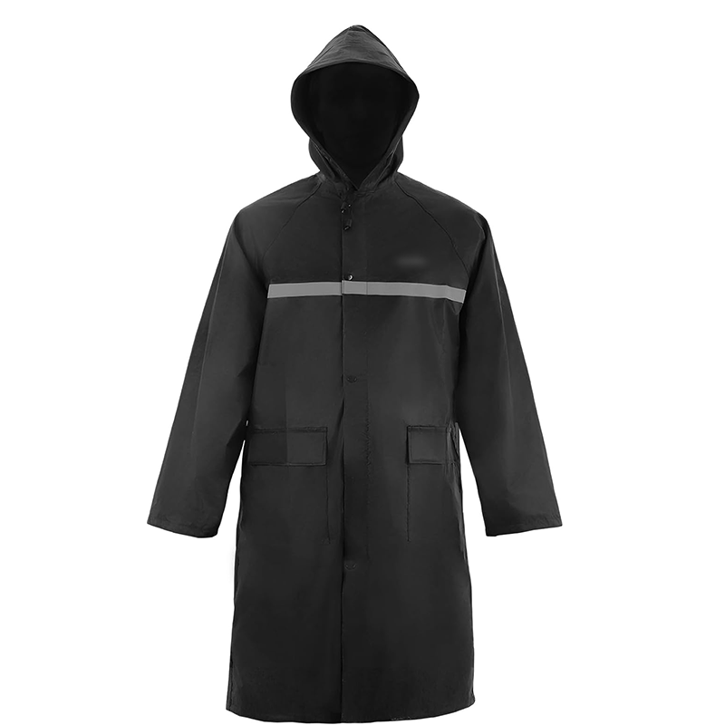 FJUN Men's Raincoat Bright Safety Raincoat