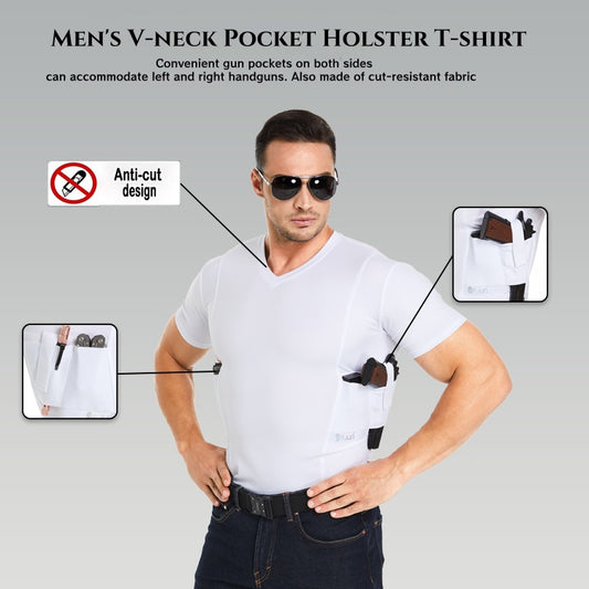 V Neck Holster Shirt