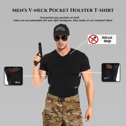 Men‘s V-Neck Holster Shirt