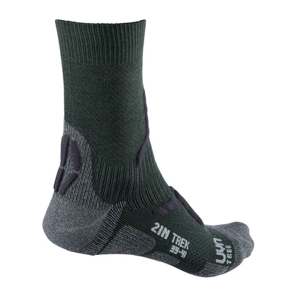 Trekking 2in Men's Socks military gray melange