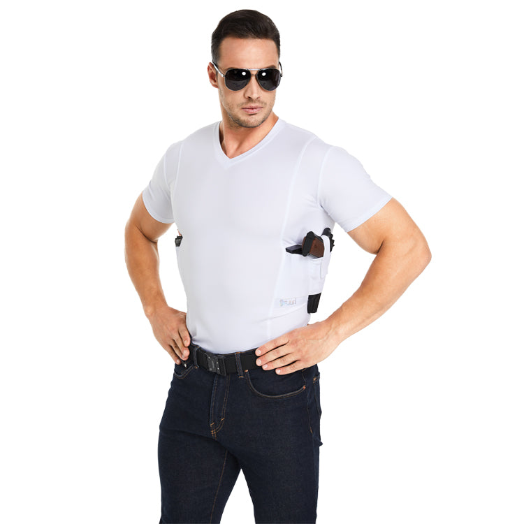 Men‘s V-Neck Holster Shirt