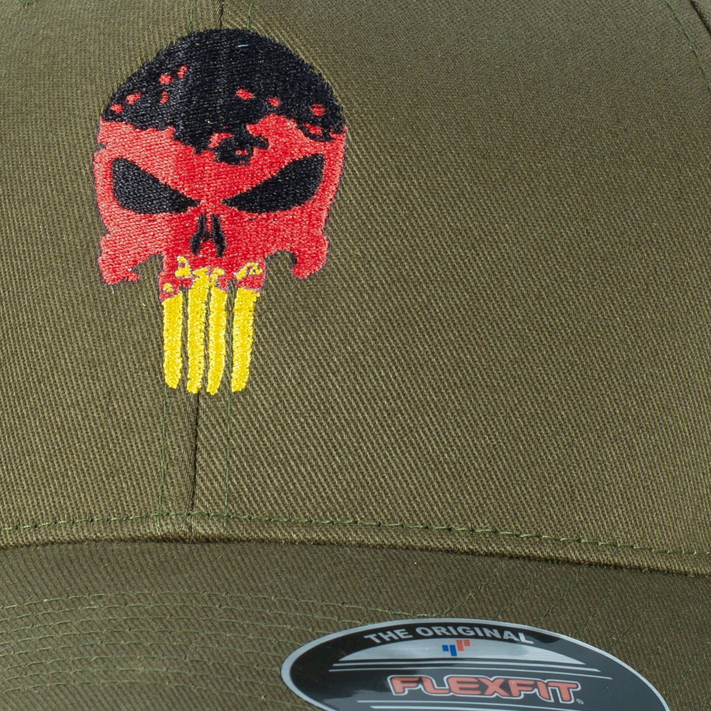 Café Viereck Cap Punisher grey