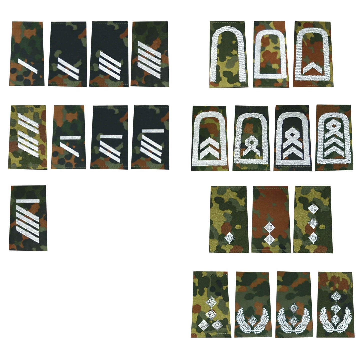 German Rank Insignia Cloth /