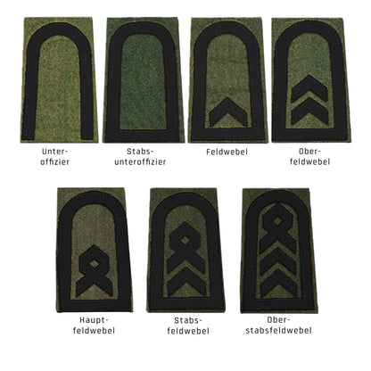 German Rank Insignia Cloth /white