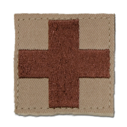 Textile Insignia Red Cross/Medic Hook and Loop